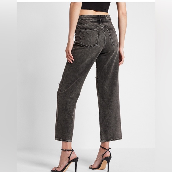 Express Mid Rise Ankle Jeans - Picture 8 of 10